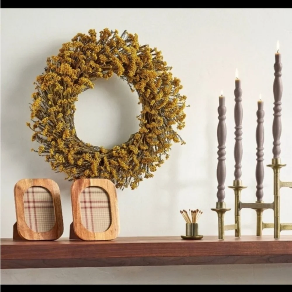 Hearth And Hand 14in. Spindle Taper Candles Gray 1 Box Of 6